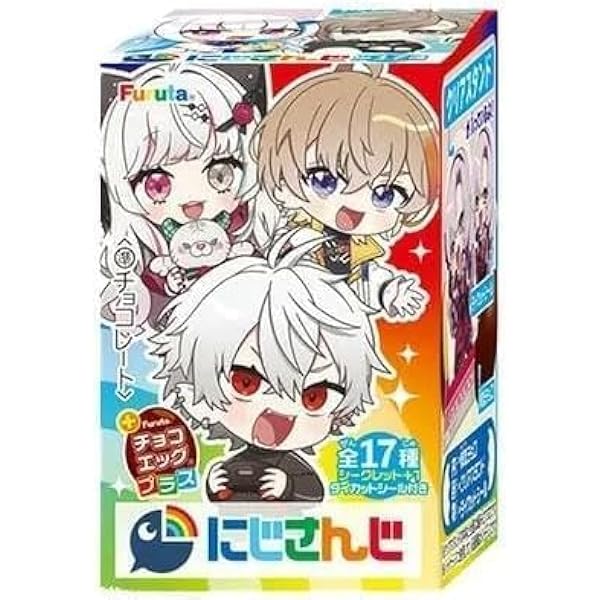 Amazon.co.jp: クール便発送 フルタ製菓 チョコエッグプラス 20g にじ